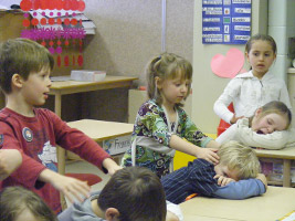 massage entre enfants à l'ecole (MISP)